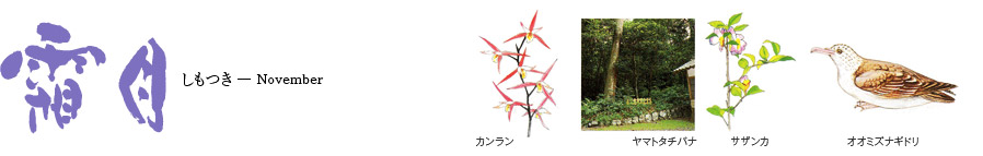 霜月　しもつき